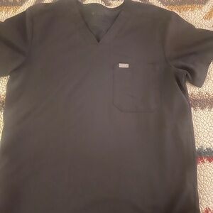 Men's Figs size medium scrub top charcoal grey.